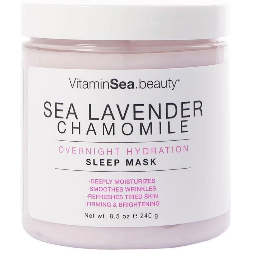 Vitamin Sea Beauty Sea Lavender Overnight Hydration Sleep Mask. Relaxing Bedtime